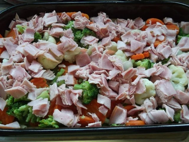 Rezept: Nudel-Gemüse-Auflauf Bild Nr. 2 Nudel-Gemüse-Auflauf - Rezept - Bild Nr. 2