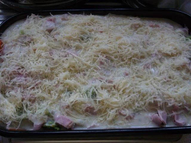 Rezept: Nudel-Gemüse-Auflauf Bild Nr. 4 Nudel-Gemüse-Auflauf - Rezept - Bild Nr. 4