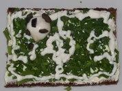 Fußballfeld-Brote - Rezept