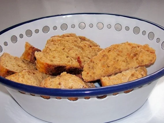 Rezept: Mediterranes Krustenbrot mit Parmesan und Tomaten Bild Nr. 5 Mediterranes Krustenbrot mit Parmesan und Tomaten - Rezept - Bild Nr. 5