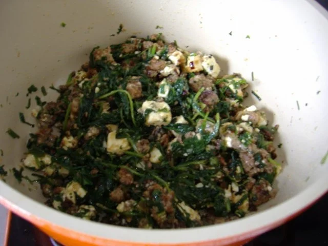 Spanakopita- mit Kräutern - Rezept - Bild Nr. 2