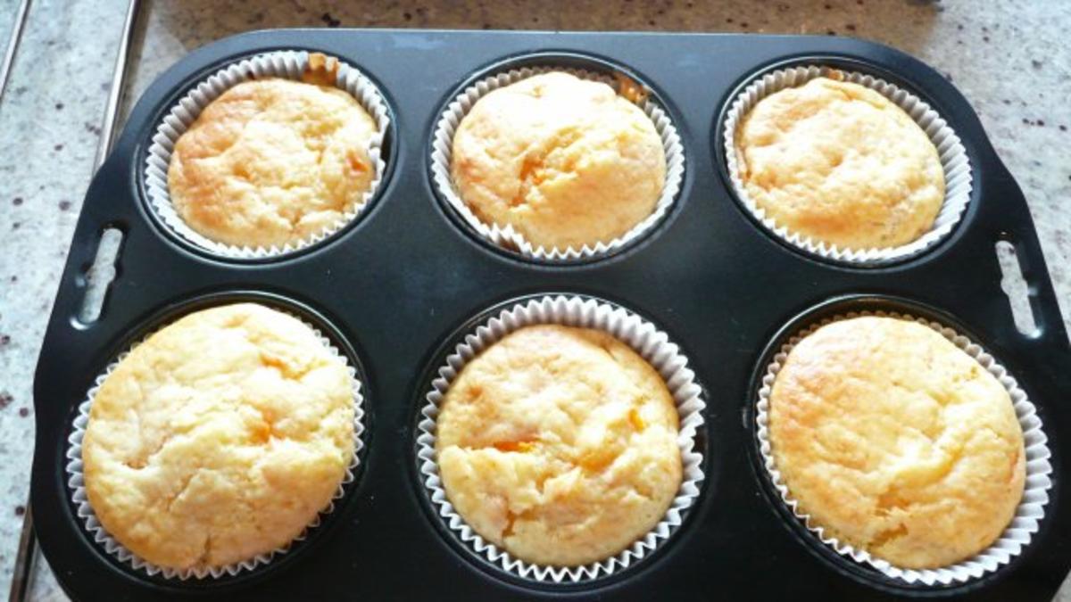 Aprikosenmuffins ergibt 18 Stück - Rezept mit Bild - kochbar.de