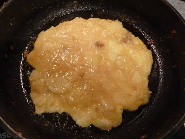 Rezept: Spanische Tortilla mit Hähnchenbrust und Gemüse Bild Nr. 4 Spanische Tortilla mit Hähnchenbrust und Gemüse - Rezept - Bild Nr. 4