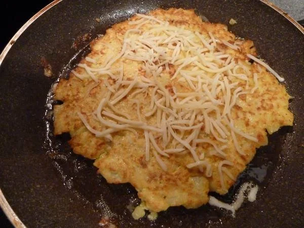 Rezept: Spanische Tortilla mit Hähnchenbrust und Gemüse Bild Nr. 5 Spanische Tortilla mit Hähnchenbrust und Gemüse - Rezept - Bild Nr. 5