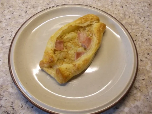 Birnen mit Blauschimmelkäse im Blätterteignest - Rezept