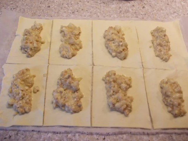 Birnen mit Blauschimmelkäse im Blätterteignest - Rezept - Bild Nr. 5