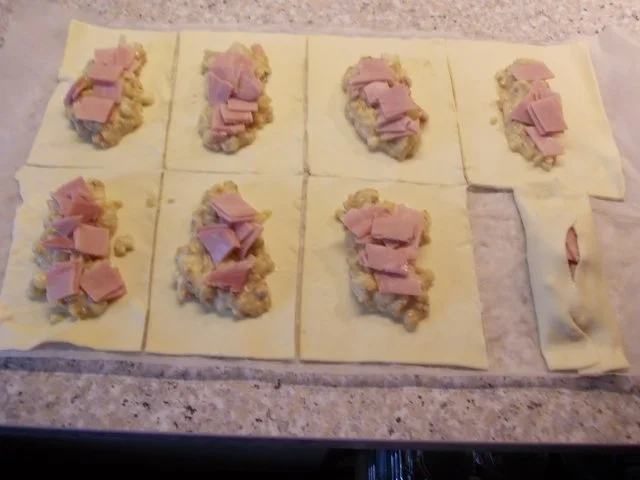 Birnen mit Blauschimmelkäse im Blätterteignest - Rezept - Bild Nr. 6