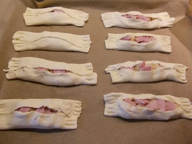 Birnen mit Blauschimmelkäse im Blätterteignest - Rezept - Bild Nr. 7