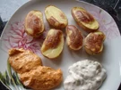 Rezept: Ballon-Kartoffeln; auch als Beilage zum Grillen geeignet Ballon-Kartoffeln; auch als Beilage zum Grillen geeignet - Rezept