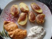 Ballon-Kartoffeln; auch als Beilage zum Grillen geeignet - Rezept