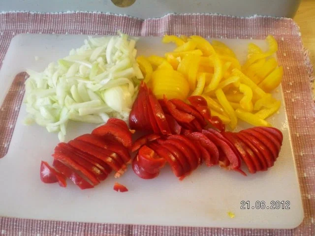 Rezept: Kotelett mit Paprikasahne Bild Nr. 2 Kotelett mit Paprikasahne - Rezept - Bild Nr. 2