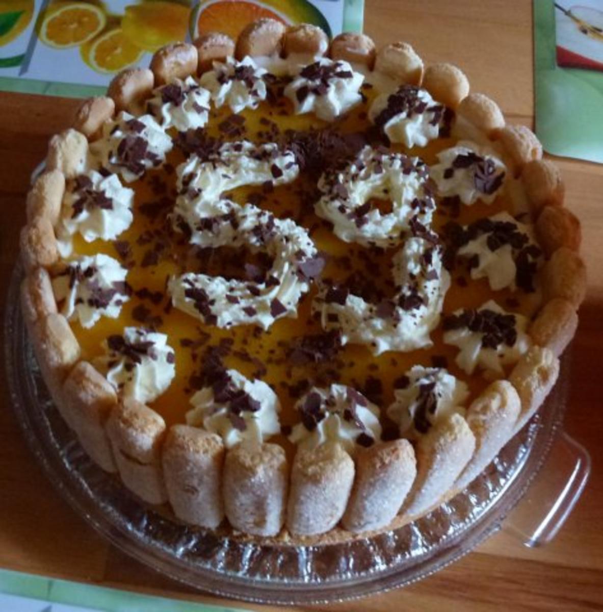 Pfirsich-Joghurt-Torte - Rezept mit Bild - kochbar.de