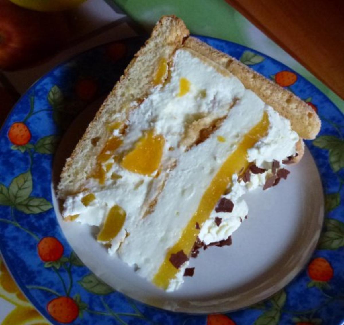 Pfirsich-Joghurt-Torte - Rezept mit Bild - kochbar.de