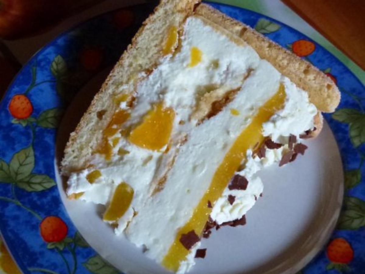 Pfirsich-Joghurt-Torte - Rezept mit Bild - kochbar.de