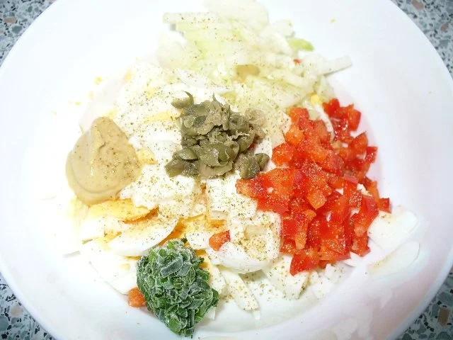 Eiersalat (2) mit Paprika - Rezept - Bild Nr. 8