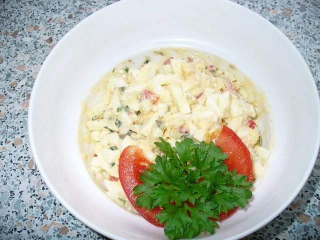 Eiersalat (2) mit Paprika - Rezept