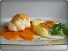 ※ Blumenkohl mit Möhren, Kartoffeln und Spiegeleier ※ - Rezept