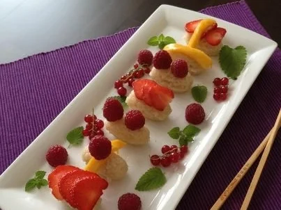 Süsses Sushi - Rezept