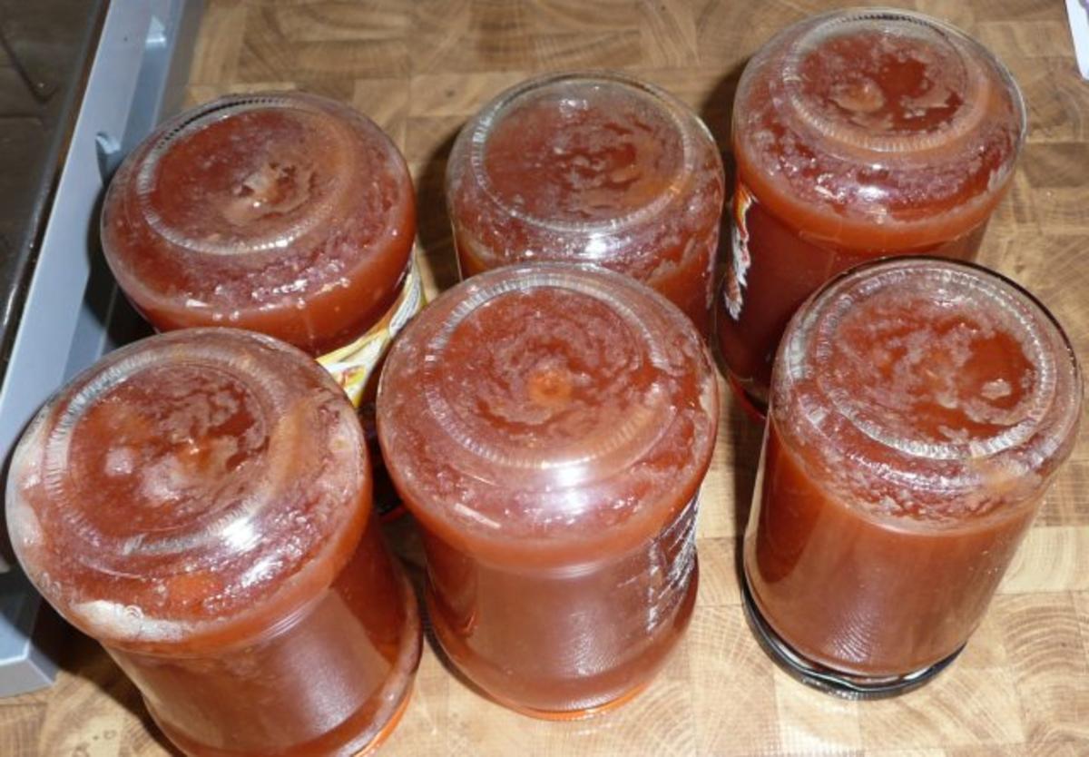 Erdbeere-Rhabarber Marmelade - Rezept - Bild Nr. 3