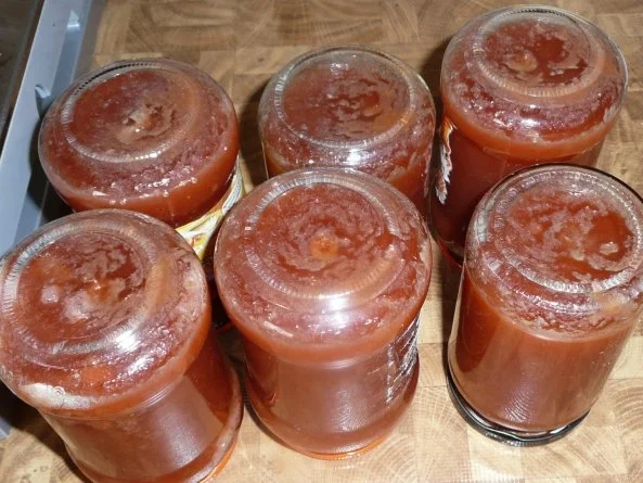 Rezept: Erdbeere-Rhabarber Marmelade Bild Nr. 3 Erdbeere-Rhabarber Marmelade - Rezept - Bild Nr. 3