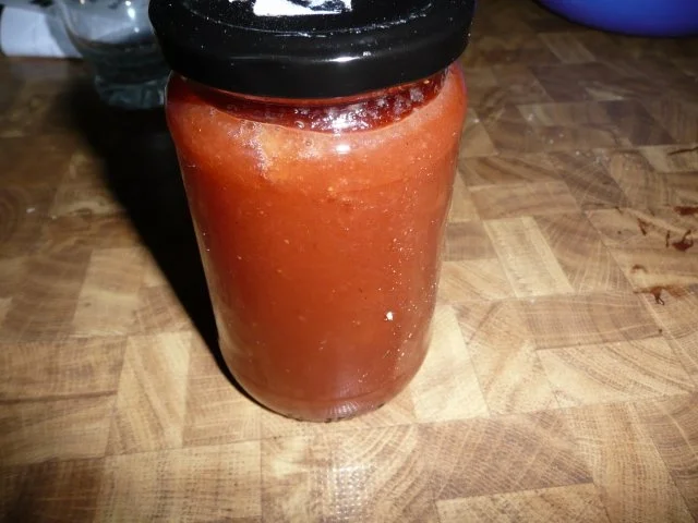 Rezept: Erdbeere-Rhabarber Marmelade Bild Nr. 4 Erdbeere-Rhabarber Marmelade - Rezept - Bild Nr. 4