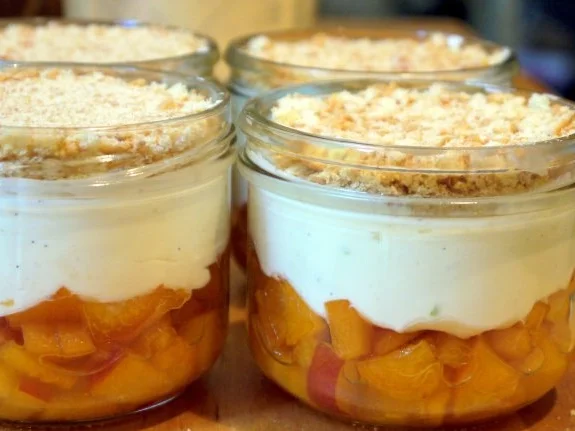 Aprikosen-Käsekuchen (im Glas und verkehrt herum) - Rezept - Bild Nr. 9