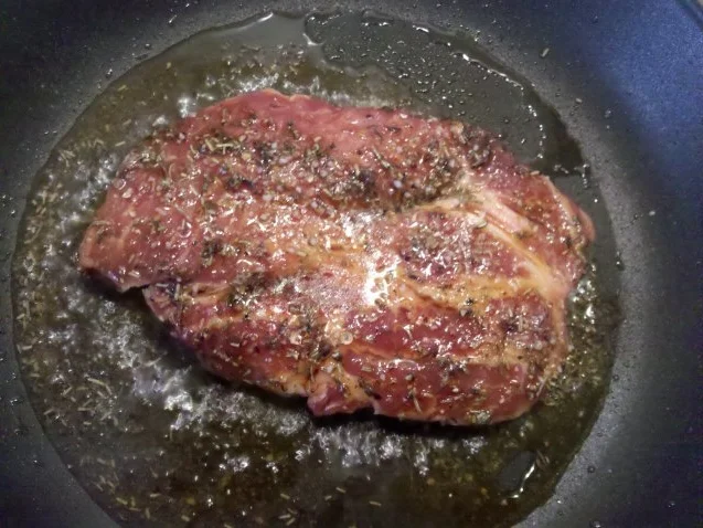 Fleisch: Nackensteak mediteran mit Rollinis - Rezept - Bild Nr. 7