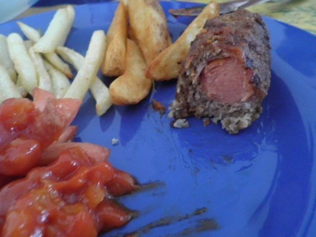 Würste im Versteck ... - Rezept - Bild Nr. 3