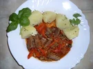 Gulasch von der Rindshuft - Rezept
