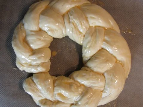Hefezopf Hefekranz (eine gebackene "Traumfrau") - Rezept - Bild Nr. 2