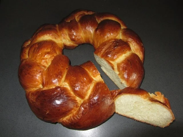 Hefezopf Hefekranz (eine gebackene "Traumfrau") - Rezept