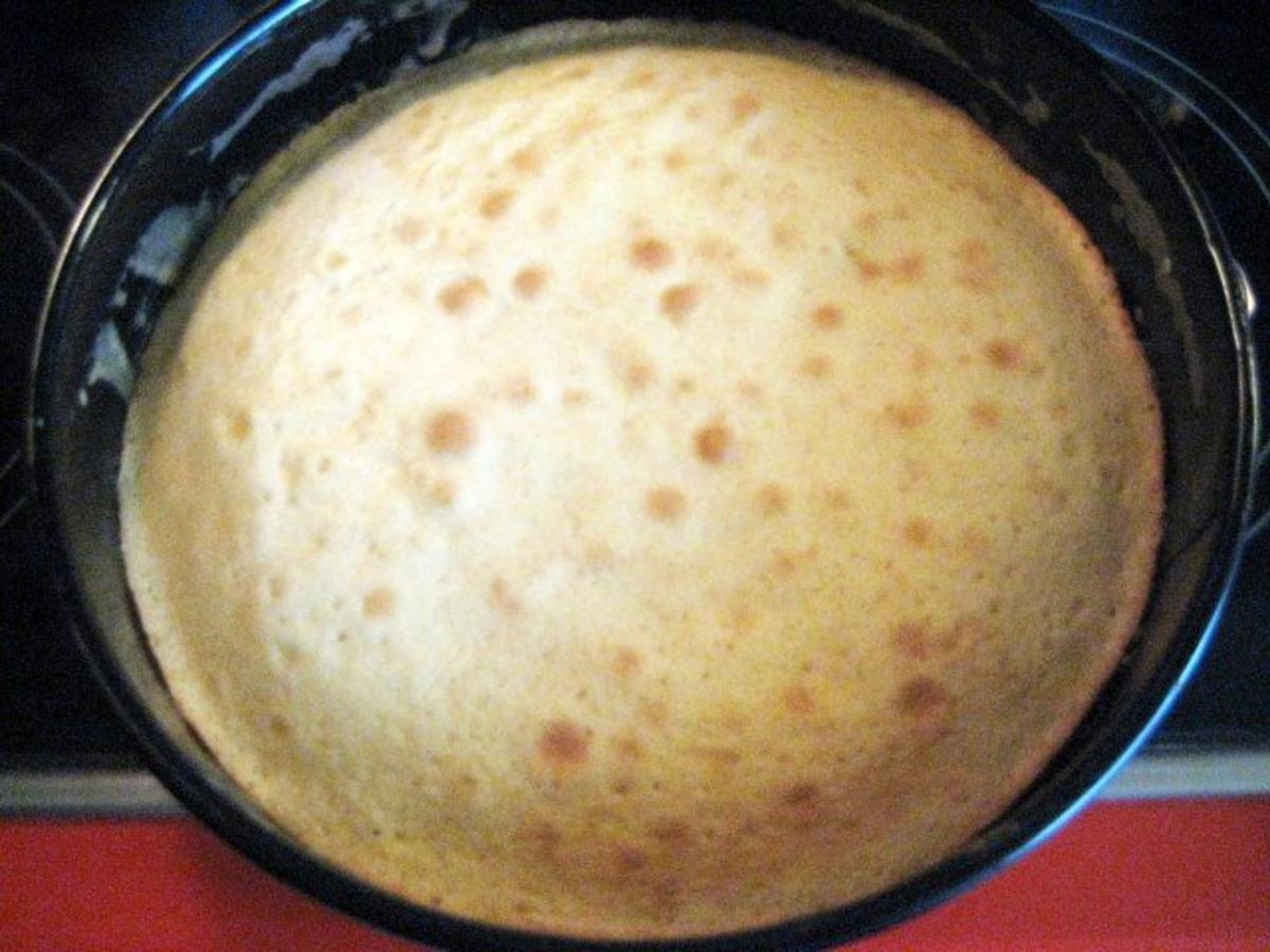Rhabarberkuchen mit Vanillecreme und Streusel - Rezept - Bild Nr. 9