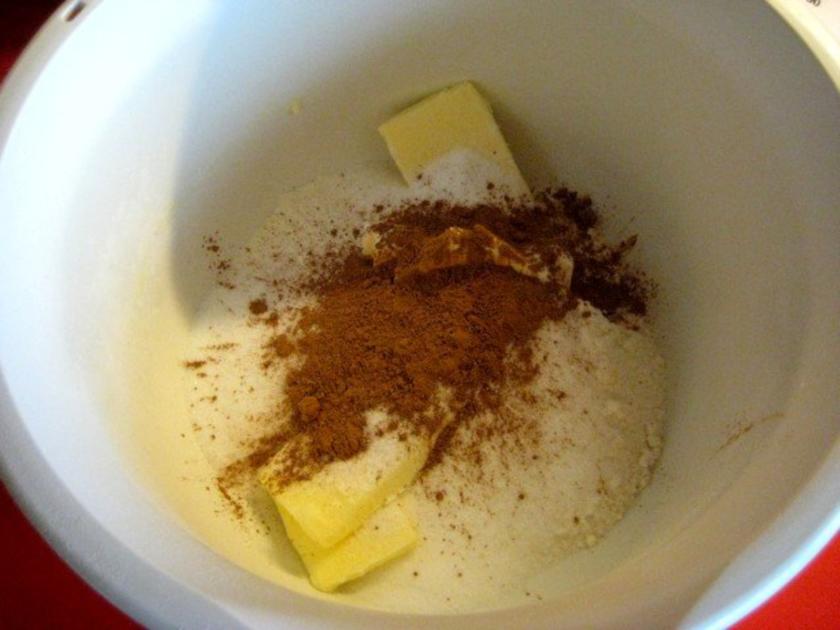 Rhabarberkuchen mit Vanillecreme und Streusel - einfach - von manschie