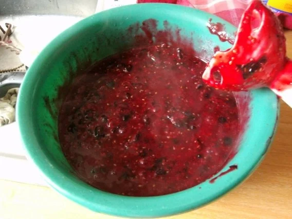 Konfitüre=Schwarze Johannisbeere + Erdbeeren - Rezept - Bild Nr. 6