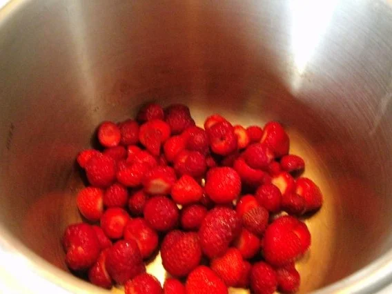 Konfitüre=Schwarze Johannisbeere + Erdbeeren - Rezept - Bild Nr. 9