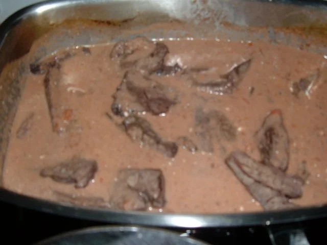 Fleisch : Rinderbraten in Rotwein - Balsamico - Rezept - Bild Nr. 5