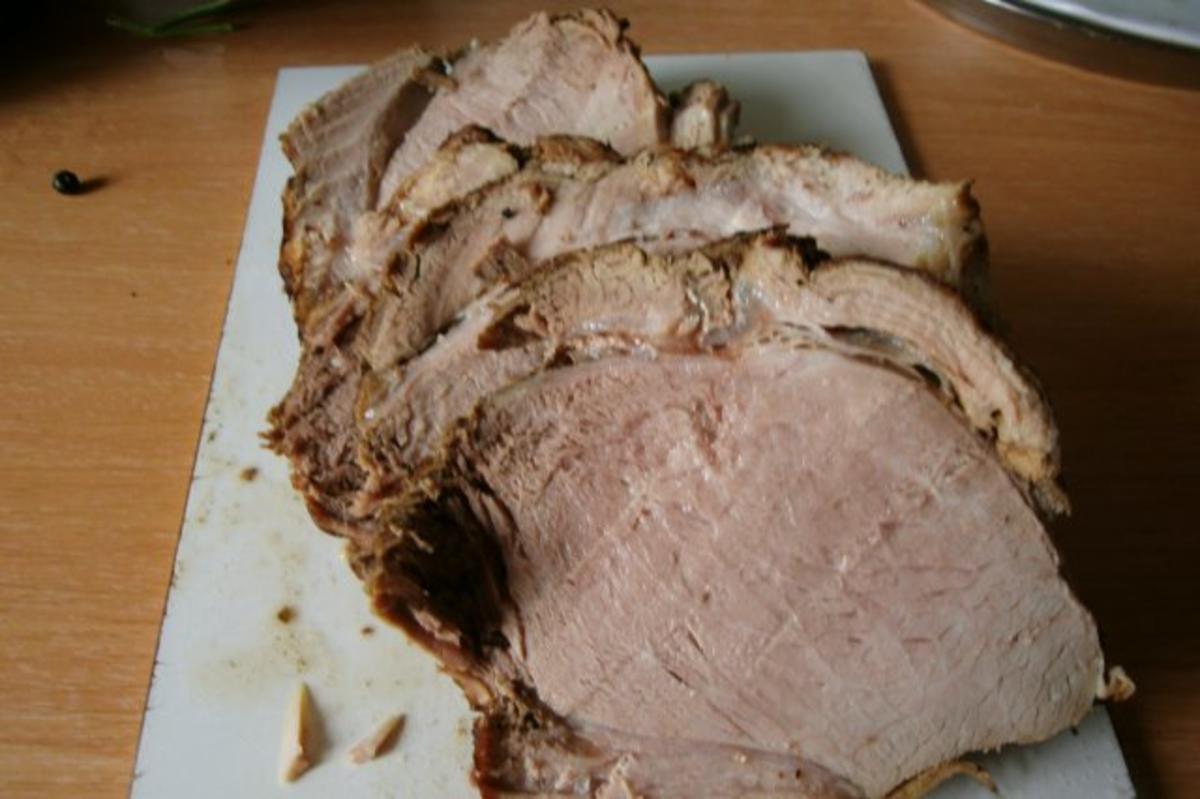 Bilder für Schweinebraten mit Sommergemüse - Rezept