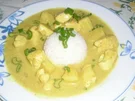 Hühnercurry in Kokosmilch und Ananas - Rezept