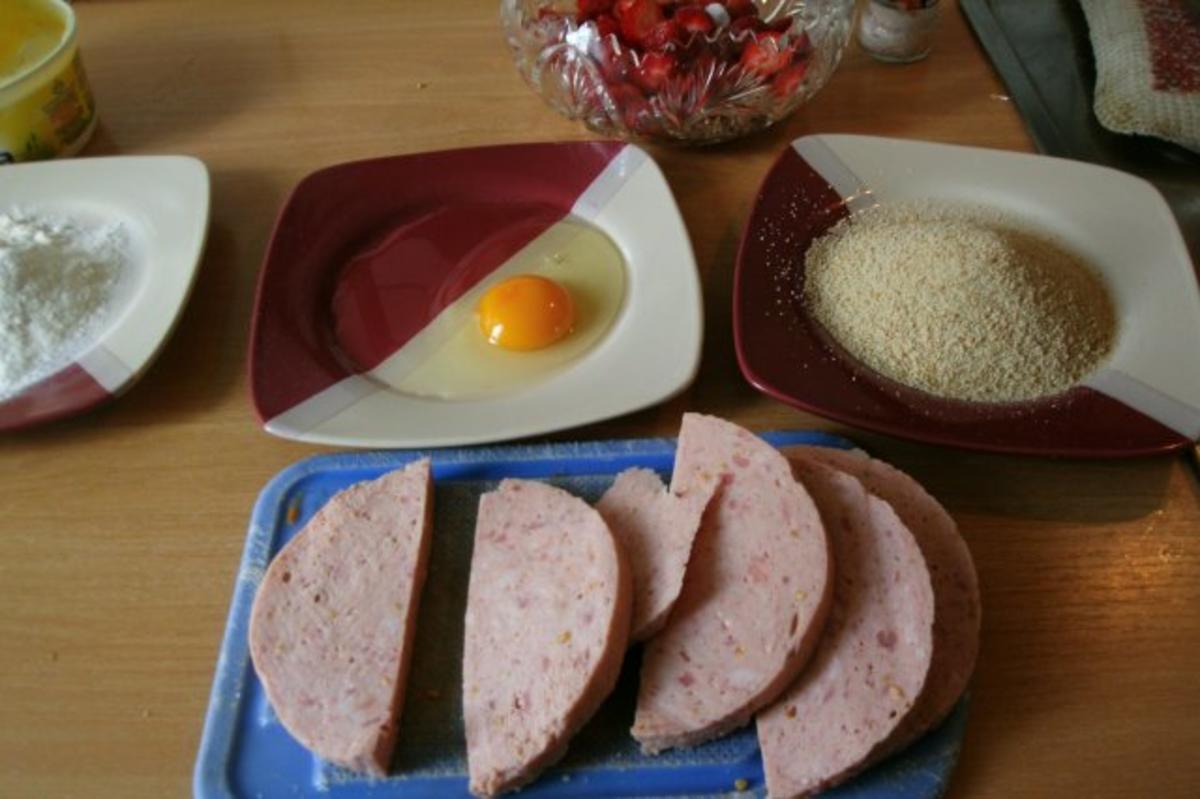 Nudeln in  Tomatensosse und Jägerschnitzel - Rezept - Bild Nr. 6