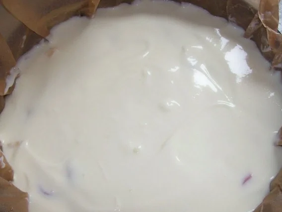 Rezept: Käse-Joghurt-Torte mit Nektarinen und Erdbeeren Bild Nr. 9 Käse-Joghurt-Torte mit Nektarinen und Erdbeeren - Rezept - Bild Nr. 9