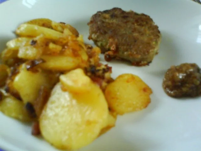 Zucchini-Fleischpflanzerl - Rezept