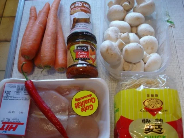 Exotisches Hähnchenbrustfilet mit Nudeln - Rezept - Bild Nr. 2