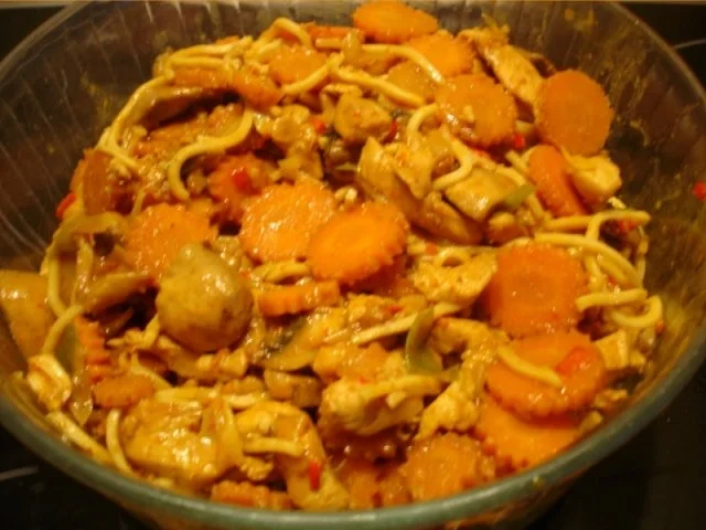 Exotisches Hähnchenbrustfilet mit Nudeln - Rezept - Bild Nr. 23