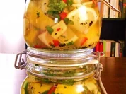 Sauer-pikant eingelegte Zitronen (Afghanische Art) - Rezept