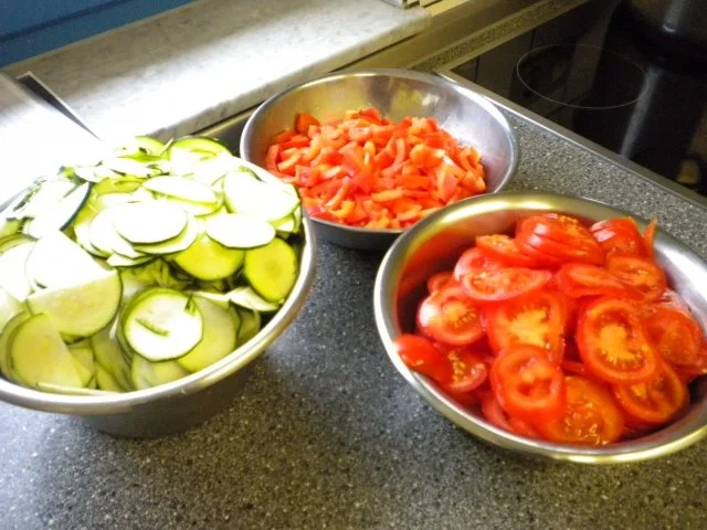 Rezept: Gemüsekuchen Bild Nr. 3 Gemüsekuchen - Rezept - Bild Nr. 3