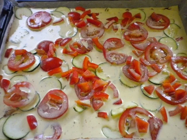 Rezept: Gemüsekuchen Bild Nr. 9 Gemüsekuchen - Rezept - Bild Nr. 9