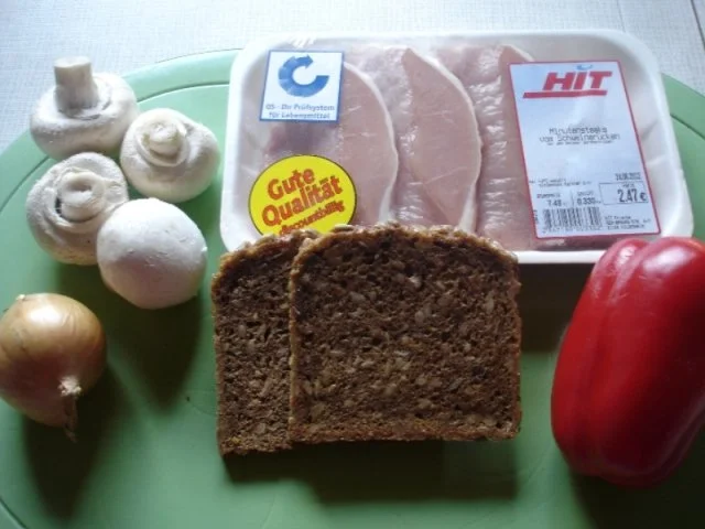 Schweinerückensteak auf Sonnenblumenbrot - Rezept - Bild Nr. 2