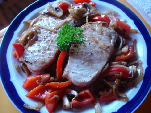 Schweinerückensteak auf Sonnenblumenbrot - Rezept - Bild Nr. 12