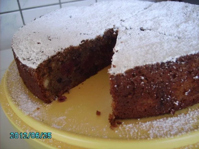 ٩(●̮̮̃●̃)۶   Schneckeles  Heidelbeer-Kirschkuchen  ٩(●̮̮̃●̃)۶ - Rezept