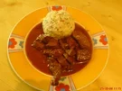 Rezept: Gulasch mit Semmelknödel Gulasch mit Semmelknödel - Rezept